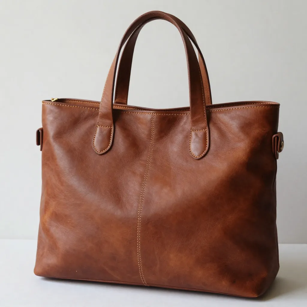 Leather surface texture detail