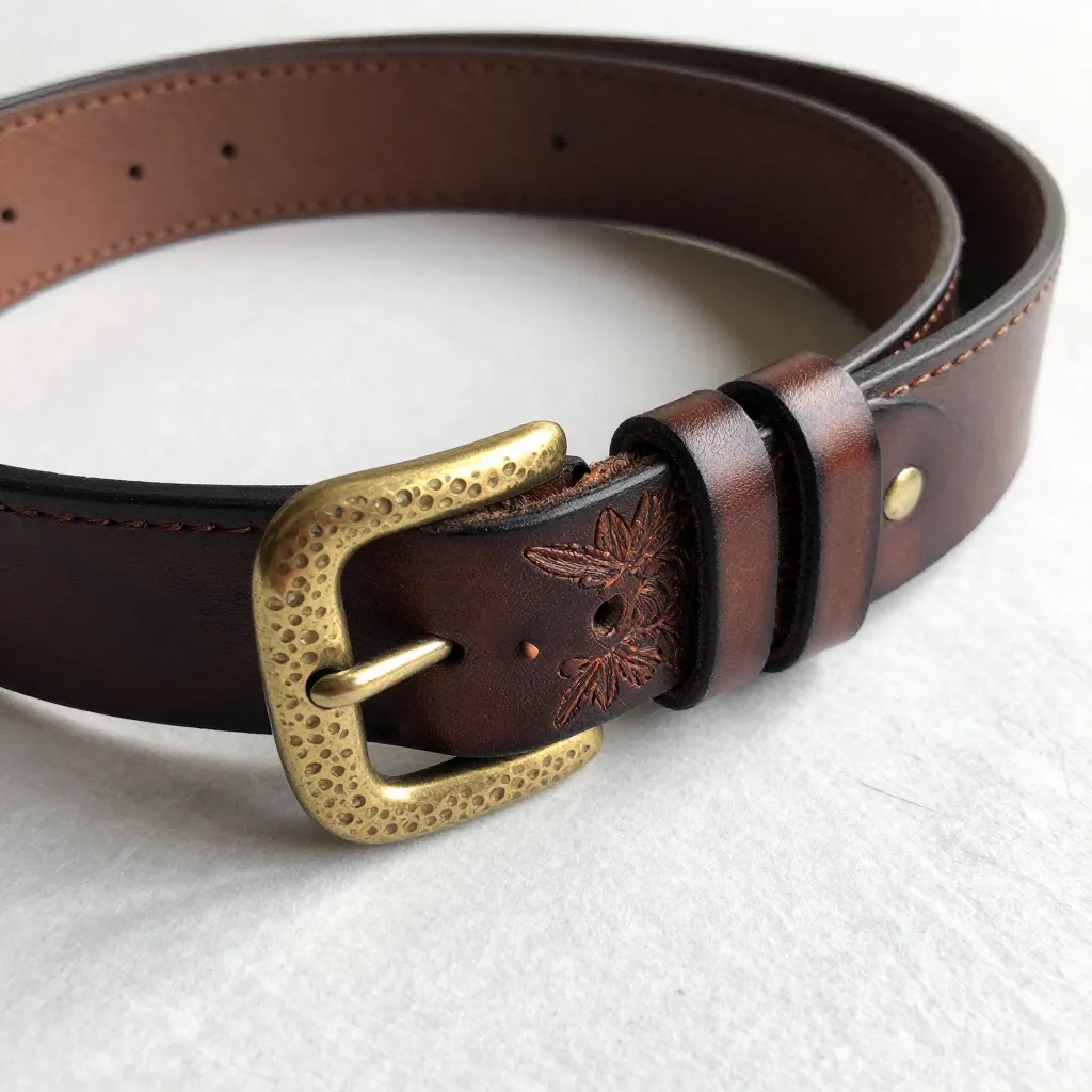 Natural leather texture pattern